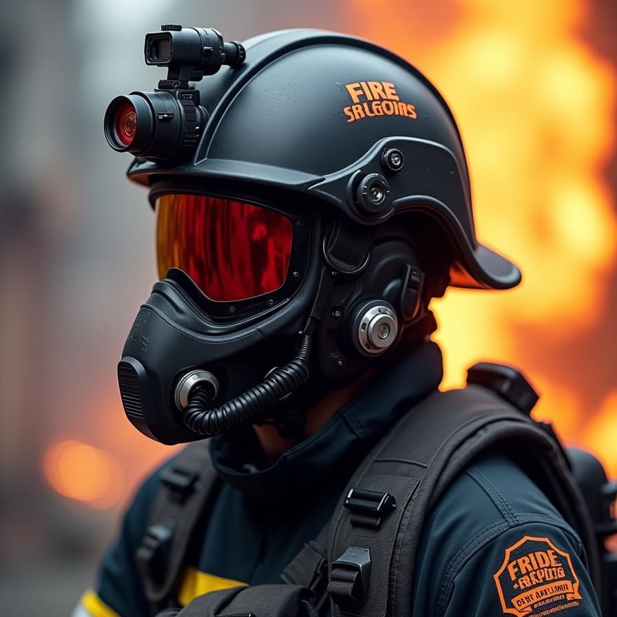 Tactical Fire Rescue Helmet