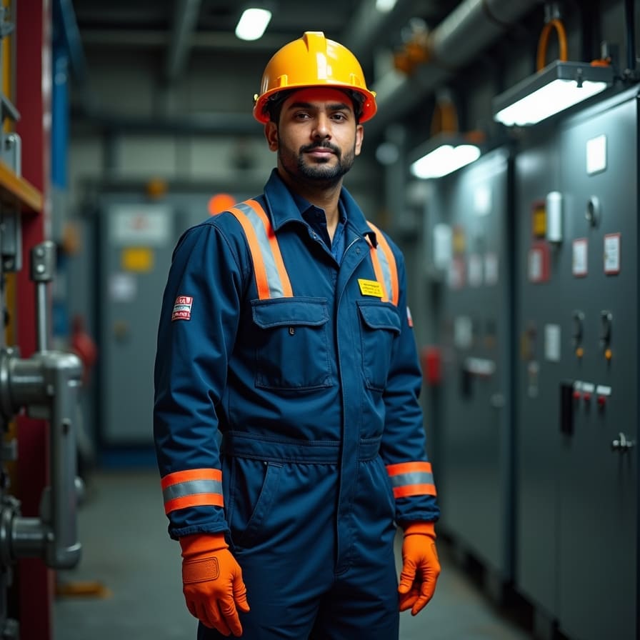 Industrial coveralls